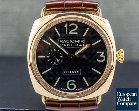 gold radiomir panerai|Panerai radiomir price.